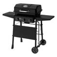 Expert Grill 3 Burner Propane Gas Grill – Outdoor BBQ Grill With Stainless Steel Burners And Side Shelves
