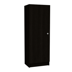 Uluru Kitchen Pantry, Single Door Cabinet, Four Interior Shelves