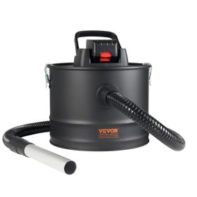 VEVOR Ash Vacuum Cleaner 15L 10 Kpa for Fireplaces Pellet Stoves Grills BBQ